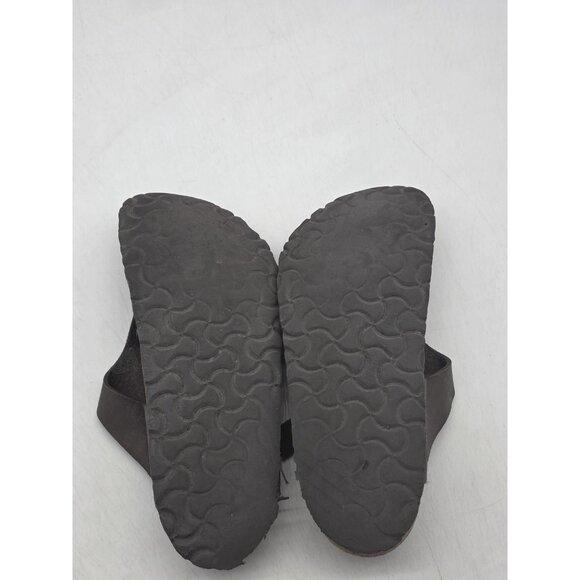 Birkenstock Gizeh Sandals Womens Size 7 EU 38 Brown Thong Cork Footbed Germany - Picture 16 of 16